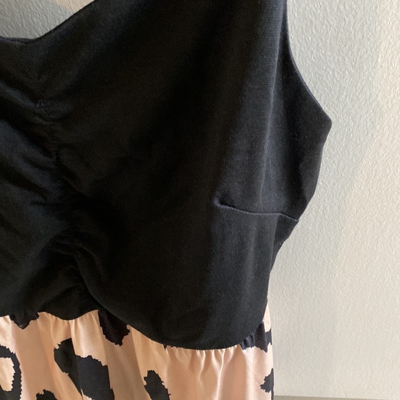 *NWT* IHOT Black Leopard Sundress with Pockets - Picture 4 of 10